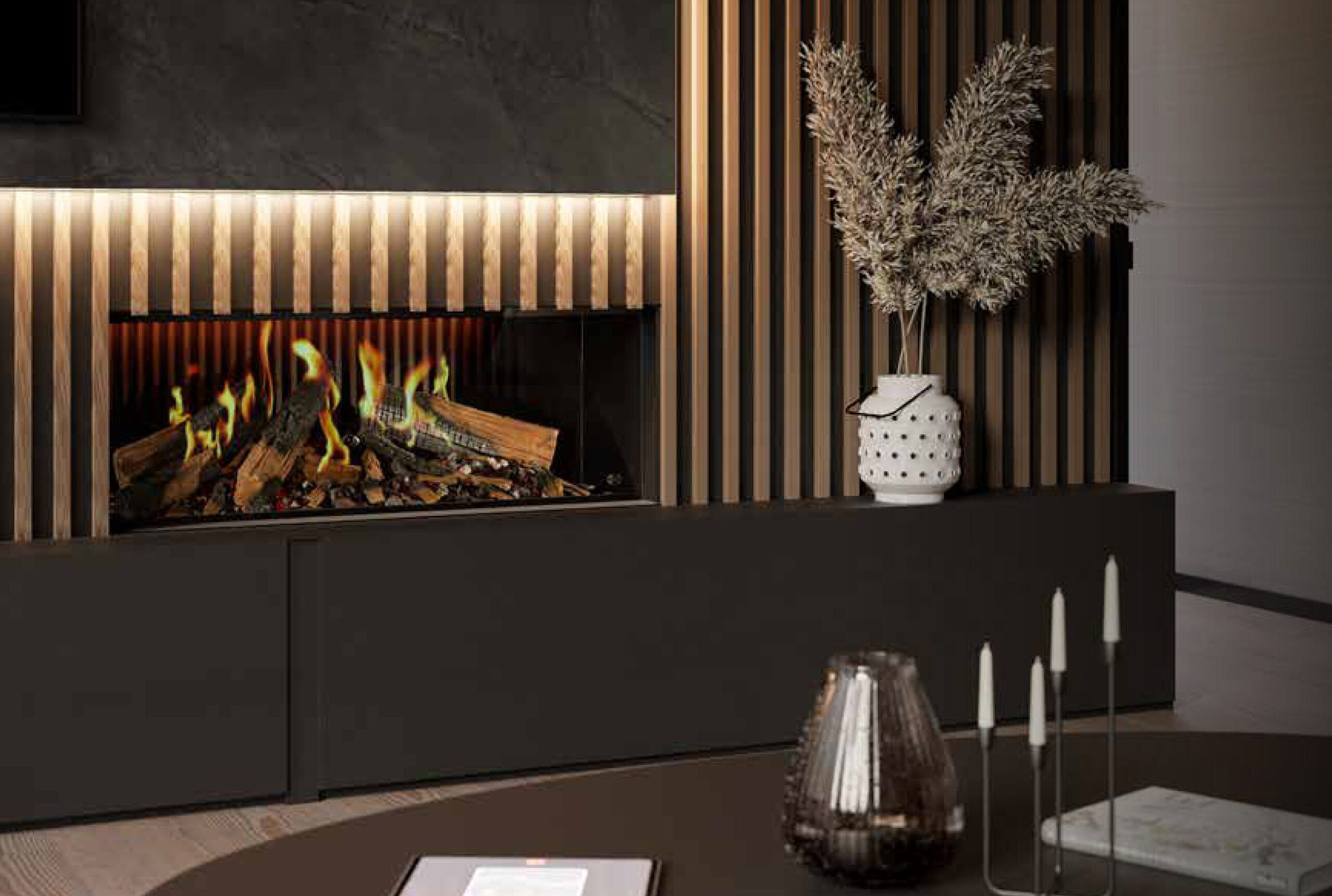 <b style="font-size:18px;">Elektrischbetriebener Kamin</b>